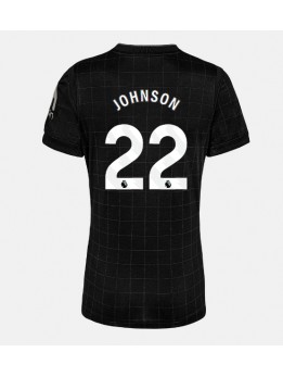 Billige Tottenham Hotspur Brennan Johnson #22 Bortedrakt Dame 2025-26 Kortermet
